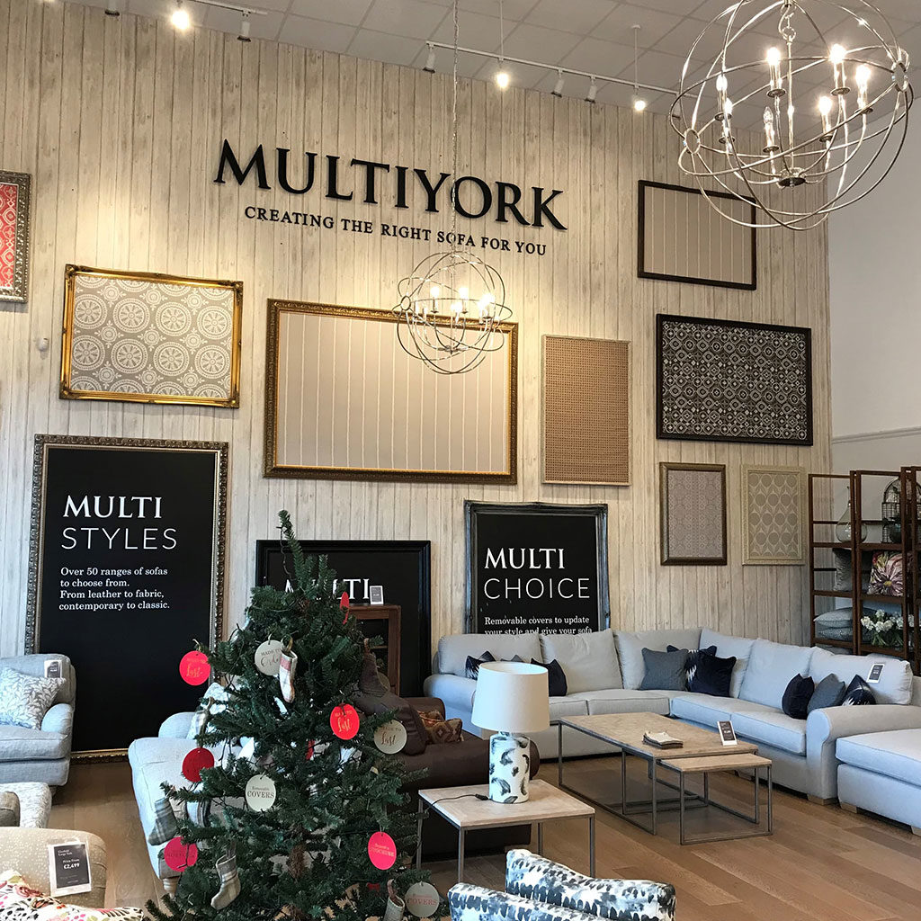 Multiyork sofa showroom