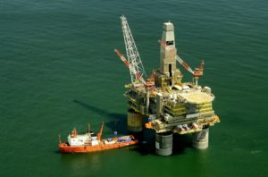 Oil rig offshore Energy